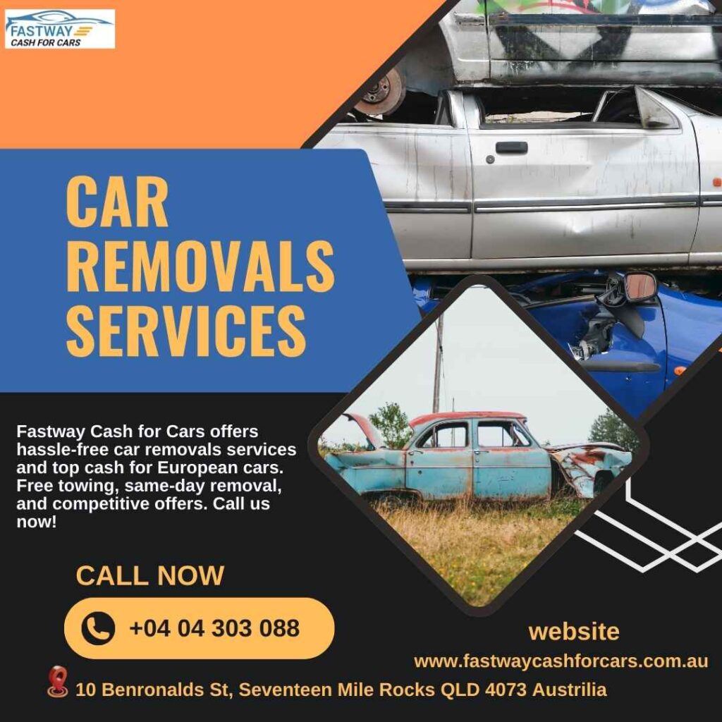 Car removals services